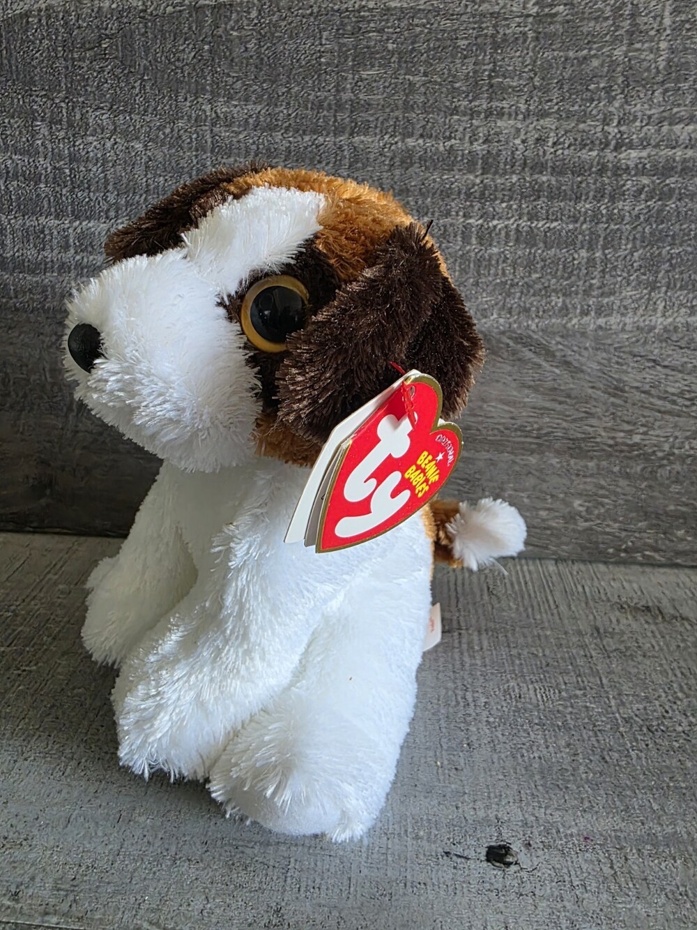 NWT 6” TY Beanie Baby - YODEL the St. Bernard Dog Stuffed Animal G34